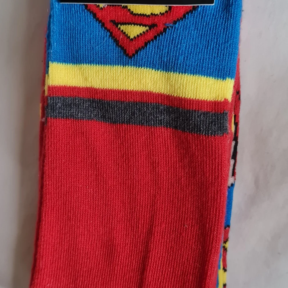 SUPERMAN Crew Socks - Set of 2 pairs 🧦🧦 Brand-New!